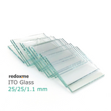 ITO Glass 25/25/1.1 mm – pack of 10