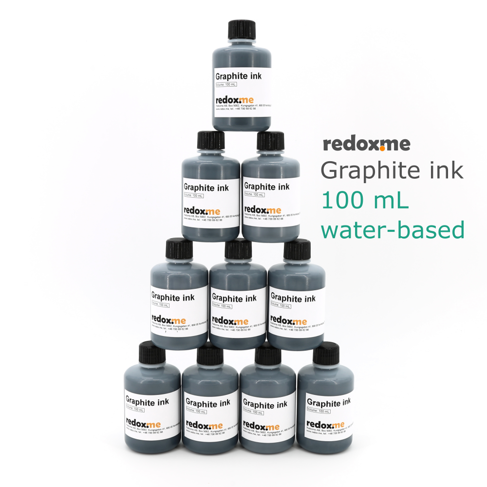 Graphite ink, 100 mL, water-based | affordable research equipment