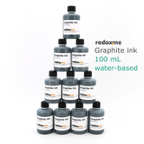 Graphite ink, 100 mL, water-based