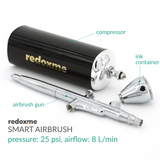 Smart Airbrush - pressure 25 psi, airflow: 8 L/min