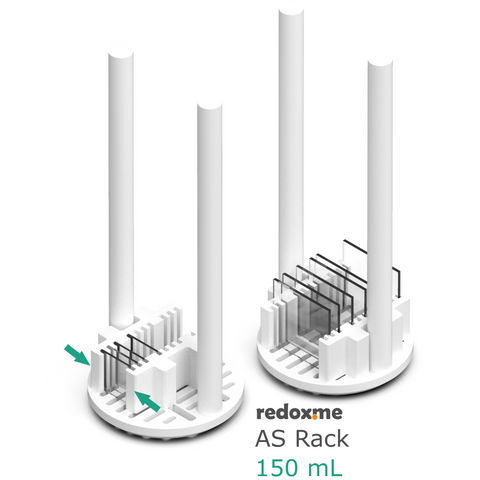 Adjustable Substrate Rack AS Rack 150 mL - Adjustable Substrate Rack for 150 mL beaker ...