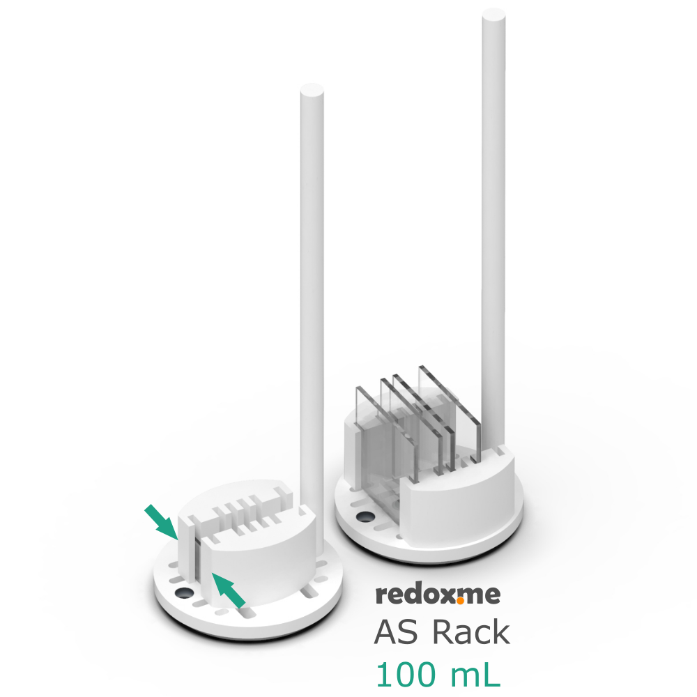 AS Rack 100 mL - Adjustable Substrate Rack for 100 mL beaker ...
