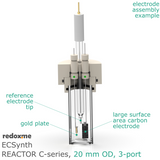 Electrosynthesis Reactor C-series, 20 mm OD, 3-port