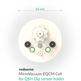 MicroVacuum EQCM Cell for QSH-Dip sensor holder